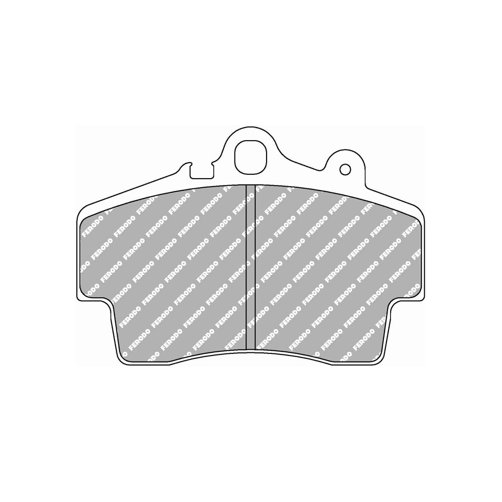 Pastillas de freno Ferodo DS1.11 delantero para PORSCHE Boxster 2.5 09.96 - 08.99 pinza BREMBOArray