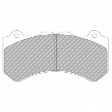 Pastilhas de travão Ferodo DS1.11 dianteiras para NISSAN Skyline GT-R (R35) 01.08 - pinça BREMBO