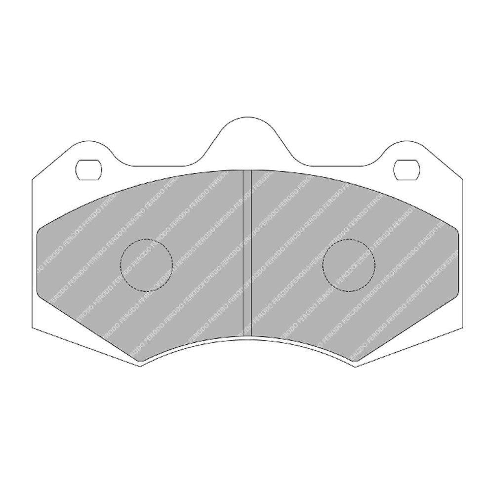 Pastillas de freno Ferodo DS1.11 delantero para ASTON MARTIN Vanquish 5.9 (AP pinza) 01.01 - 12.04 pinza AP RACINGArray