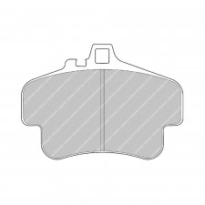Pastillas de freno Ferodo DS1.11 delantero para PORSCHE 911 3.4 Carrera 09.97 - 09.01 pinza BREMBO