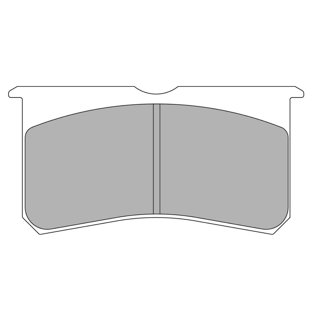 Pastilhas de travão dianteiras Ferodo DS1.11 para FORD Fiesta R2 (Asfalto) 10.09 - pinça AP RACINGArray