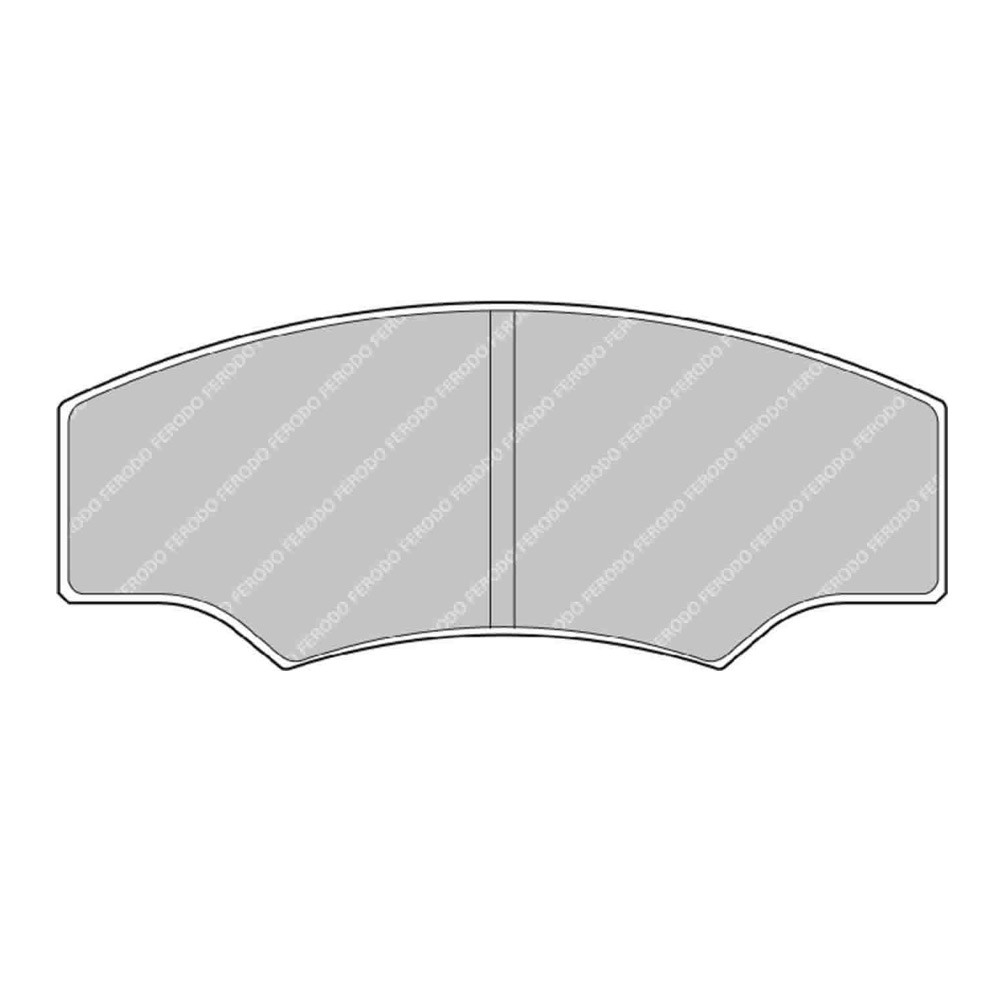 Pastilhas de travão Ferodo DS1.11 dianteiras para CITROEN Saxo 1.6 Challenge 02.96 -Array