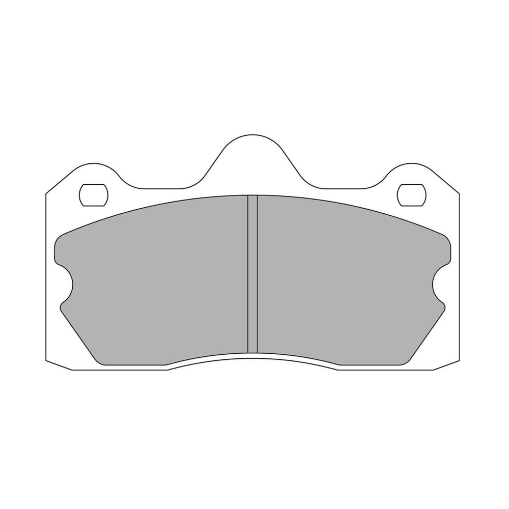 Pastillas de freno Ferodo DS2500 trasero para LOTUS Evora 3.5 05.09 -  pinza AP RACINGArray