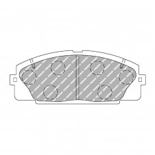 Pastillas de freno Ferodo DS2500 delantero para TOYOTA HIACE RZH101G 01.93 - 12.02