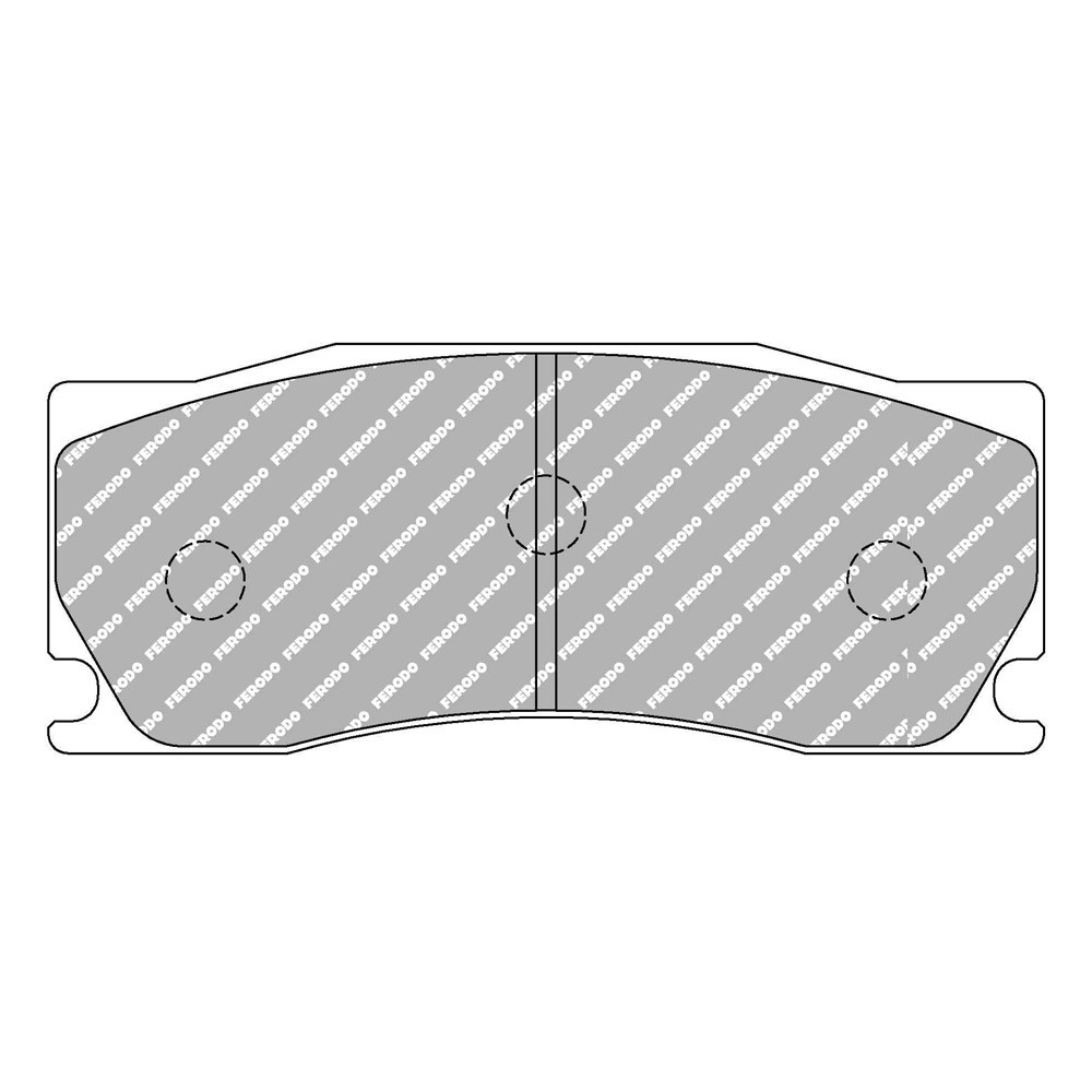 Pastillas de freno Ferodo DS2500 delantero para JAGUAR XK Convertible 3.6 10.07 - 07.14 pinza ALCONArray