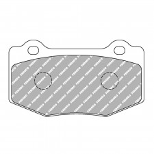 Pastillas de freno Ferodo DS2500 trasero para CHEVROLET Camaro 6.2 SS 1LE 01.16 -  pinza BREMBO