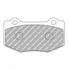 Pastilhas de travão traseiras Ferodo DS2500 para CHEVROLET Camaro 6.2 SS 1LE 01.16 - pinça BREMBO