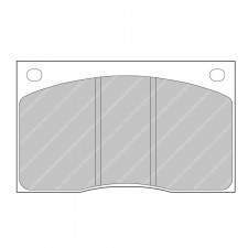 Pastillas de freno Ferodo DS2500 delantero para ASTON MARTIN DB7 3.2 01.93 - 12.97 pinza LUCAS/TRW