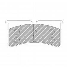 Pastillas de freno Ferodo DS2500 delantero para FORD Fiesta R2 (Gravel) 10.09 -  pinza AP RACING