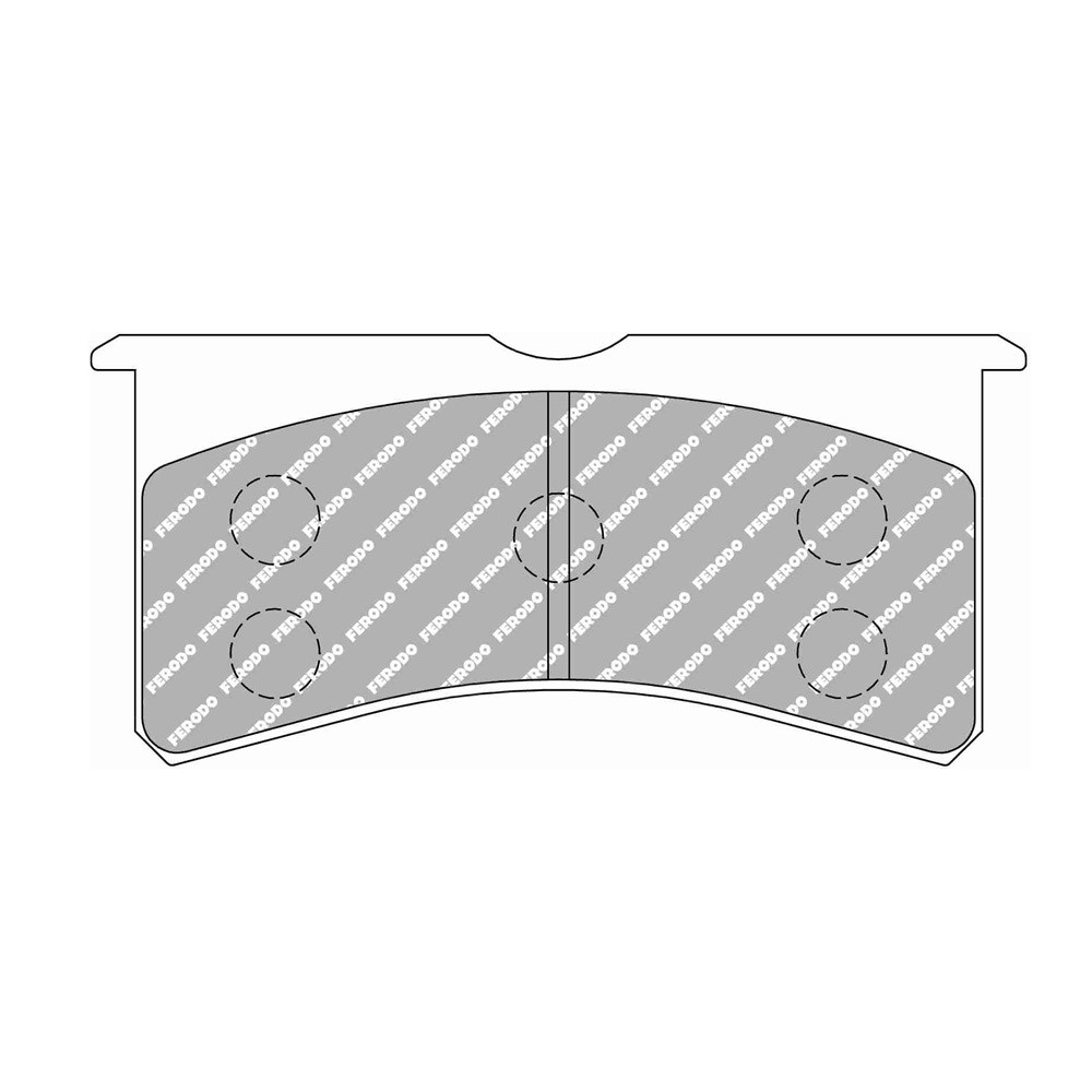 Pastillas de freno Ferodo DS2500 delantero para FORD Fiesta R2 (Gravel) 10.09 -  pinza AP RACINGArray