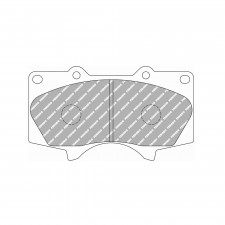 Pastillas de freno Ferodo DS2500 delantero para LEXUS GX 460 11.09 -  pinza SUMITOMO