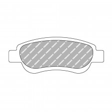 Pastillas de freno Ferodo DS2500 delantero para CITROEN C1 1.0 06.05 -  pinza BOSCH