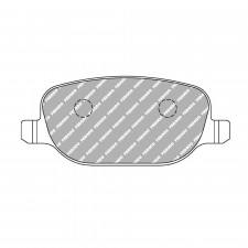 Pastillas de freno Ferodo DS2500 trasero para ALFA ROMEO 159 1.8 TBi 05.09 - 11.11 pinza LUCAS/TRW