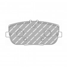 Pastillas de freno Ferodo DS2500 trasero para ABARTH 124 1.4 01.16 -  pinza SUMITOMO