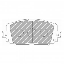 Pastillas de freno Ferodo DS2500 delantero para TOYOTA Yaris 1.3 09.11 -  pinza Advics