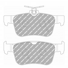 Pastillas de freno Ferodo DS2500 trasero para HONDA Civic 1.0 VTEC (FK6) 02.17 -  pinza BREMBO