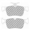 Pastilhas de travão traseiras Ferodo DS2500 para HONDA Civic 1.0 VTEC (FK6) 02.17 - pinça BREMBO
