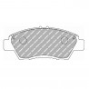 Pastilhas de travão dianteiras Ferodo DS2500 para HONDA City 1.4 i-V TEC 09.08 - pinça AKEBONO
