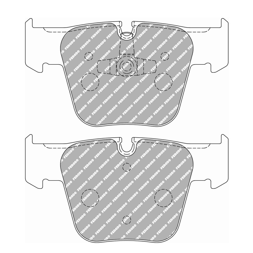 Pastillas de freno Ferodo DS2500 delantero para MERCEDES S-CLASS S 63 AMG (221.074, 221.174) 03.11 - 12.13 pinza ATEArray