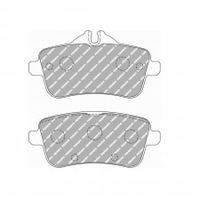 Pastillas de freno Ferodo DS2500 trasero para MERCEDES A-CLASS A 45 AMG 4-matic (176.052) 06.13 - 06.15 pinza LUCAS/TRW