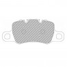 Pastillas de freno Ferodo DS2500 trasero para PORSCHE 911 3.8 GT3 08.13 -  pinza BREMBO