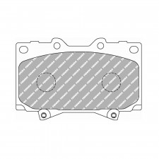 Pastillas de freno Ferodo DS2500 delantero para LEXUS GX 460 11.09 -  pinza SUMITOMO