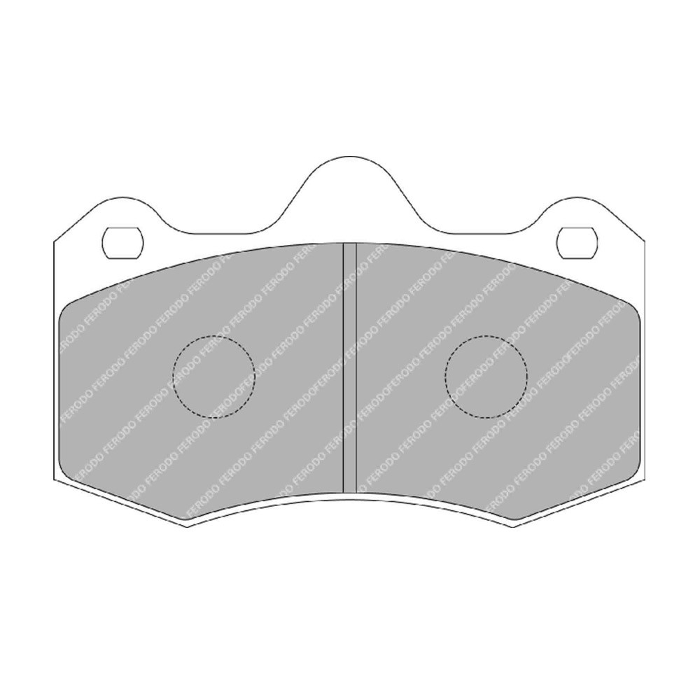 Pastilhas de travão Ferodo DSUNO dianteiras para LOTUS Evora 3.5 05.09 - pinça AP RACINGArray