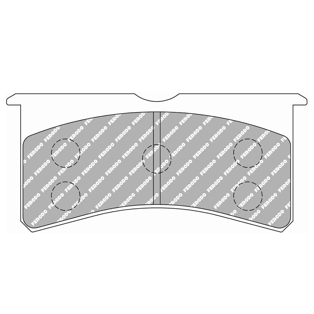 Pastilhas de travão dianteiras Ferodo DSUNO para FORD Fiesta R2 (Gravel) 10.09 - pinça AP RACINGArray