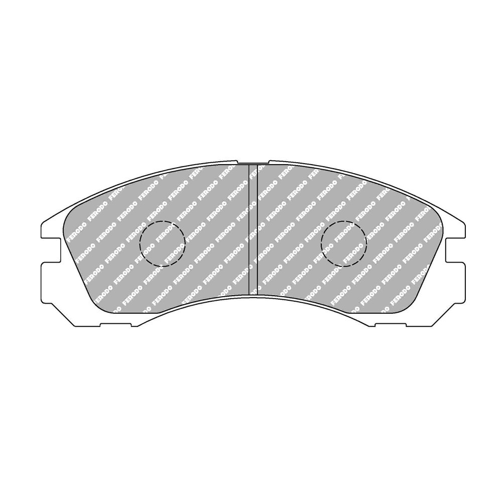 Pastilhas de travão dianteiras Ferodo DSUNO para DODGE Avenger All (US) 01.95 - pinça AKEBONOArray