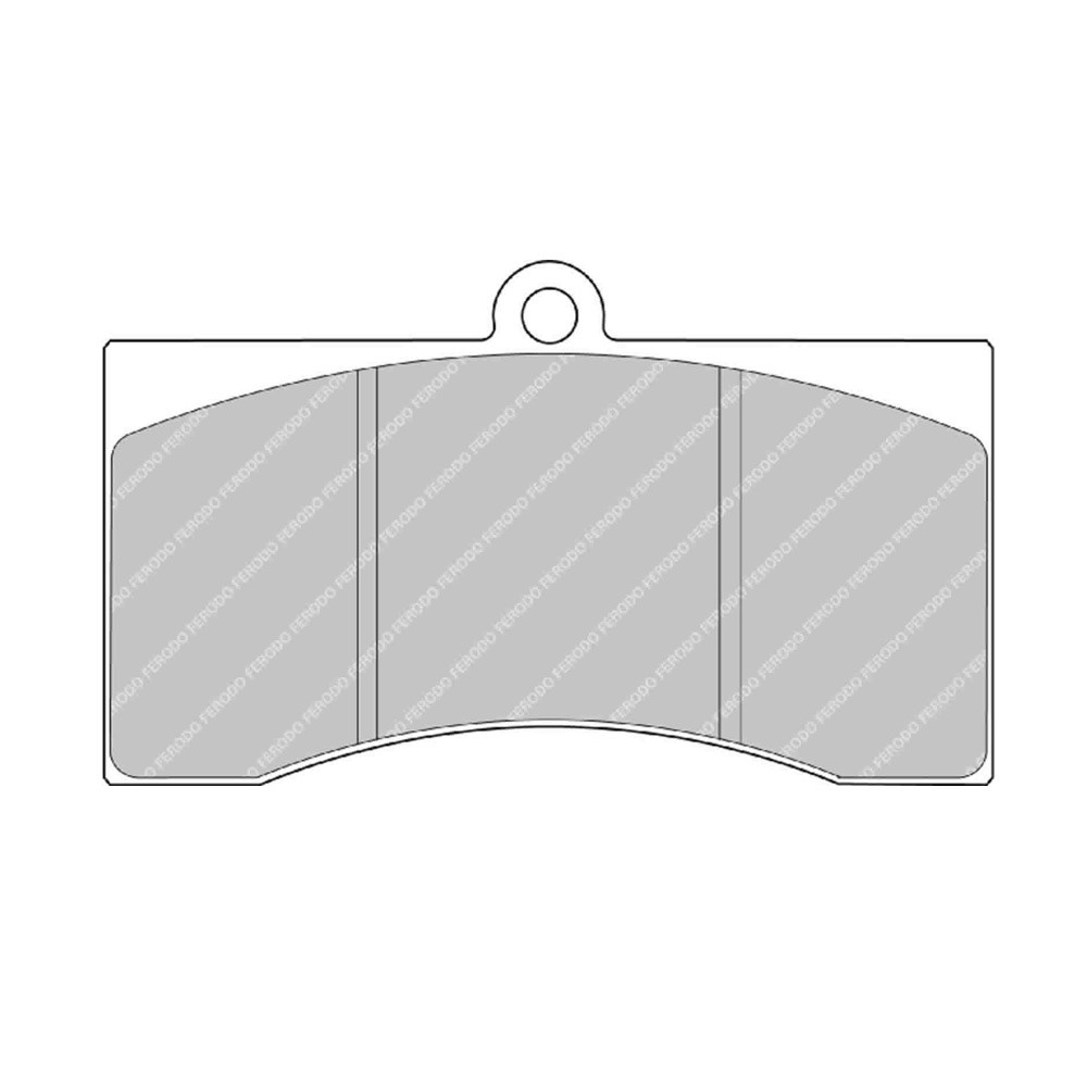 Pastilhas de travão dianteiras Ferodo DSUNO para ASTON MARTIN Vantage 5.3 (disco traseiro sólido) 01.93 - 12.97 pinça BREMBOArray