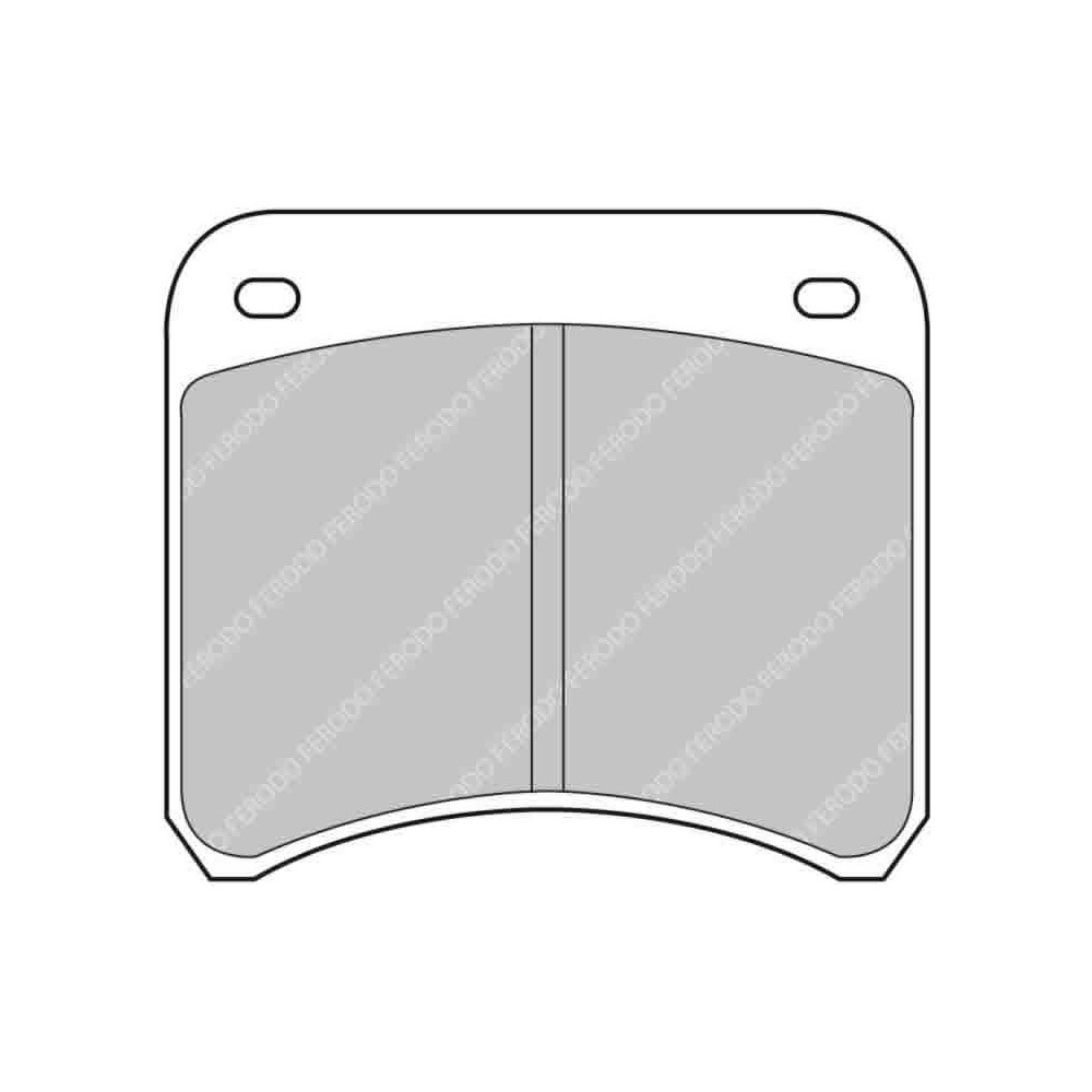 Pastillas de freno Ferodo DSUNO trasero para RENAULT Clio Super 1600 01.01 -  pinza AP RACINGArray