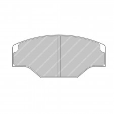 Pastillas de freno Ferodo DSUNO delantero para CATERHAM stock AP up-grade  01.97 -
