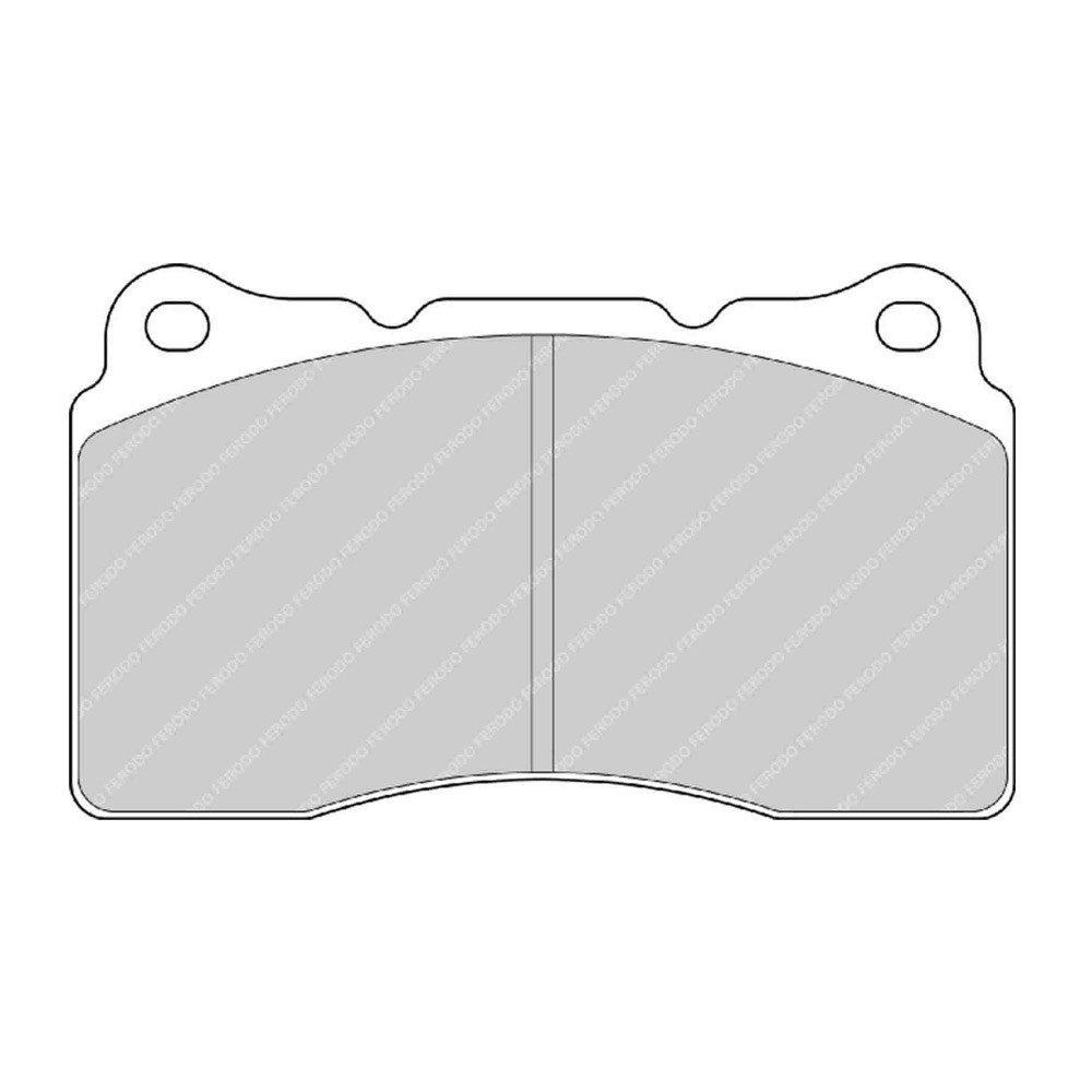 Pastillas de freno Ferodo DS3.12 delantero para SUBARU WRX/STI 02-  pinza BREMBOArray