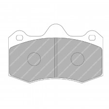 Pastilhas de travão Ferodo DS3.12 dianteiras para LOTUS Evora 3.5 05.09 - pinça AP RACING