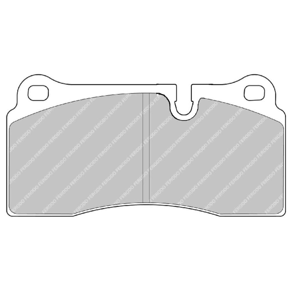 Pastillas de freno Ferodo DS3.12 trasero para AUDI R8 4.2 FSI quattro 04.07 - 09.10 pinza BREMBOArray