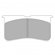 Pastillas de freno Ferodo DS3.12 delantero para FORD Fiesta R2 (Asphalt) 10.09 -  pinza AP RACING