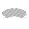Pastilhas de travão Ferodo DS3.12 dianteiras para PORSCHE 911 3.8 GT3 08.13 - pinça BREMBO