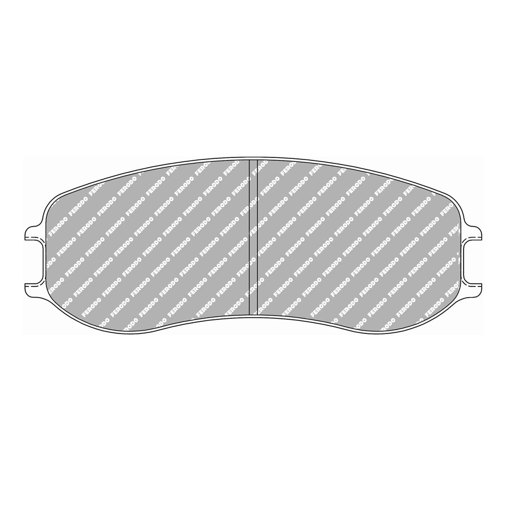Pastillas de freno Ferodo DS3.12 delantero para PORSCHE 911 GT3 Cup 01.13 -  pinza PFCArray