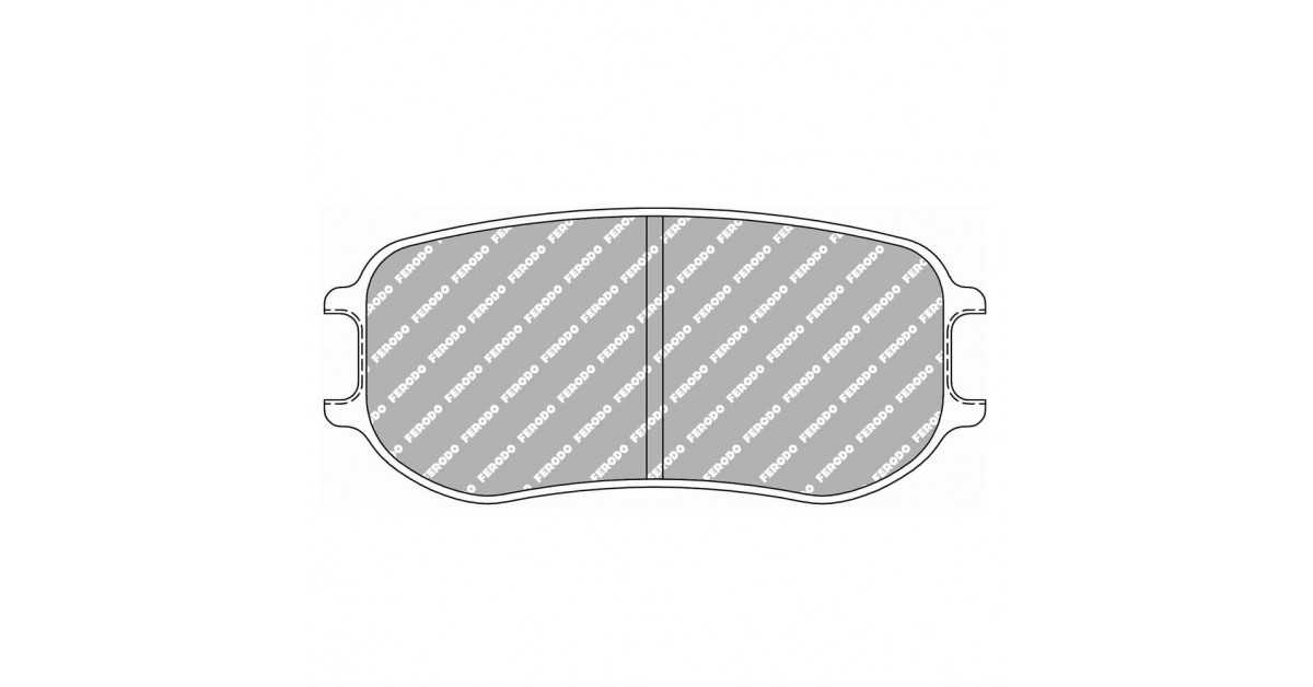 Pastillas de freno Ferodo DS3.12 trasero para PORSCHE 911 GT3 Cup 01.13 -  pinza PFC
