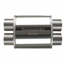 POWERPRINT Intermedio cortafuego INOX doble salidas