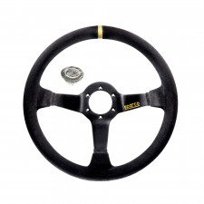 Volante em pele Sparco R325 com desvio de 95 mm