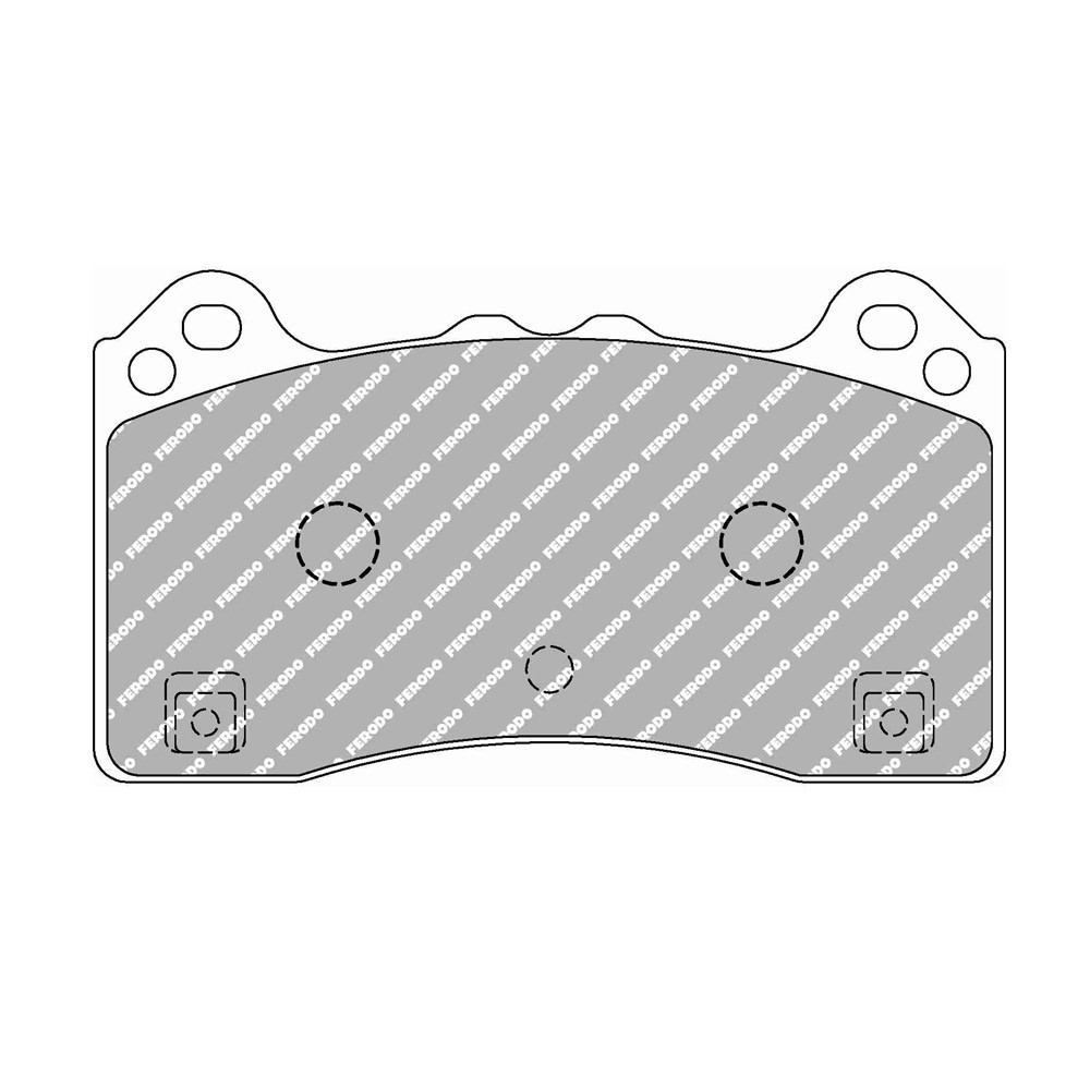 Pastillas de freno Ferodo DS1.11 delantero Ford Focus III 2.3 RSArray