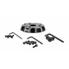 Adaptador de piña de volante 6x70mm y 6x74mm en 9x101,6mm y 6x101mm