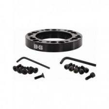 Espaçadores de volante 6x70mm e 6x74mm espessura 12,5mm com parafusos