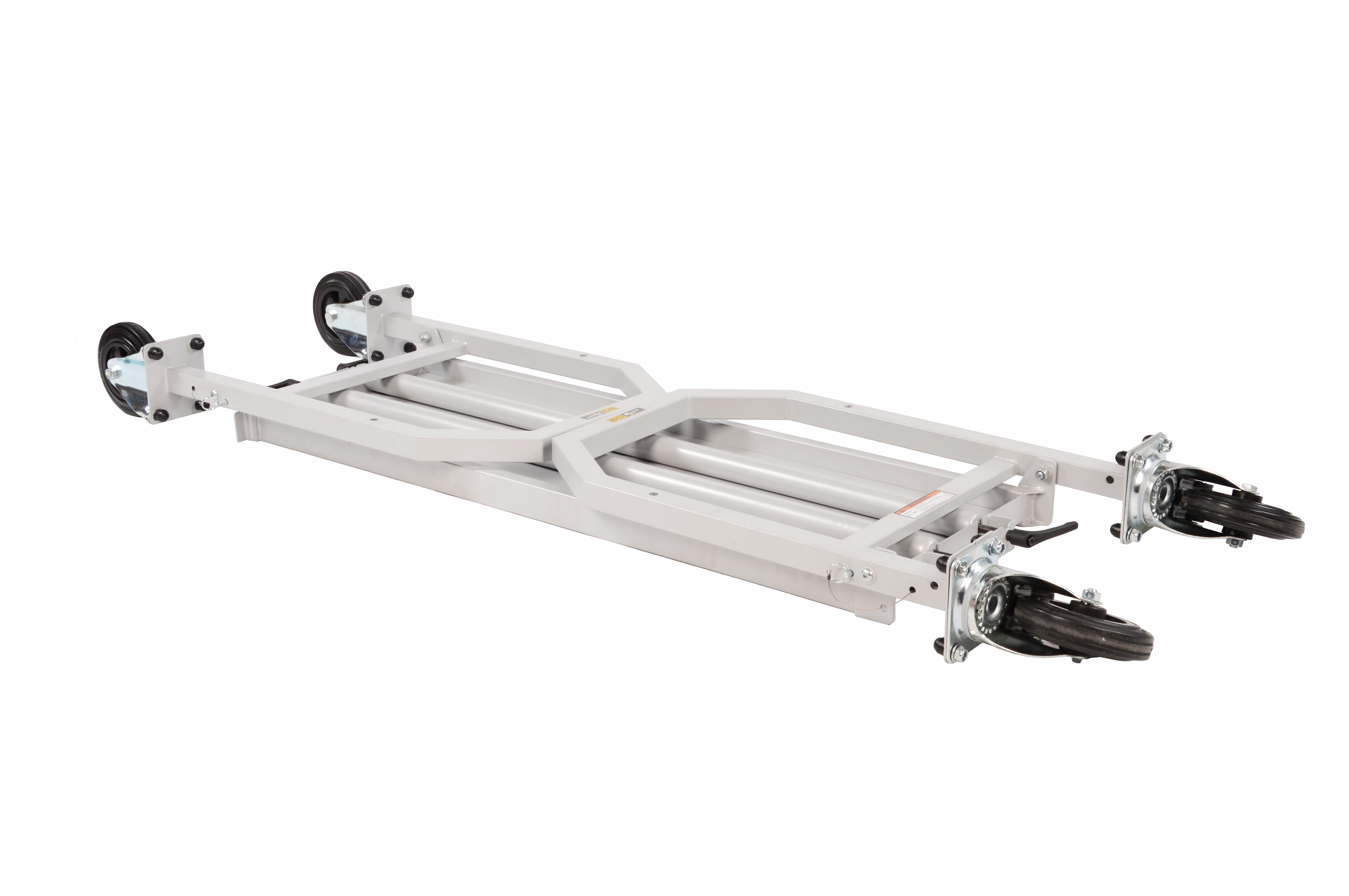 Carro plegable para neumáticos y herramientas gris con ruedas de polipropileno y caucho - GT2i EspañaArray