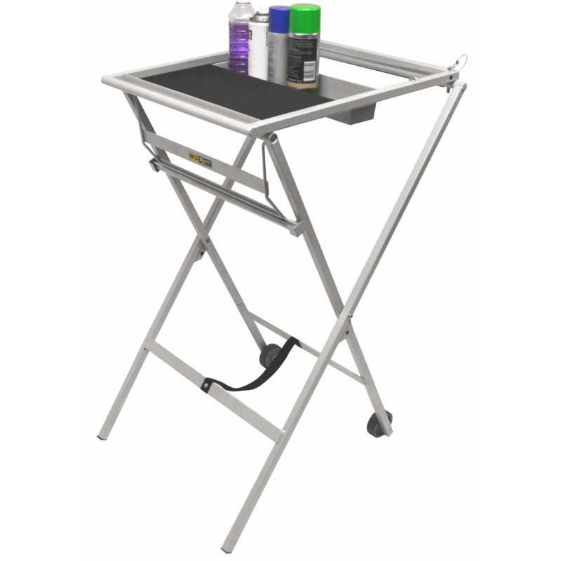 Mesa de servicio plegable, grisArray