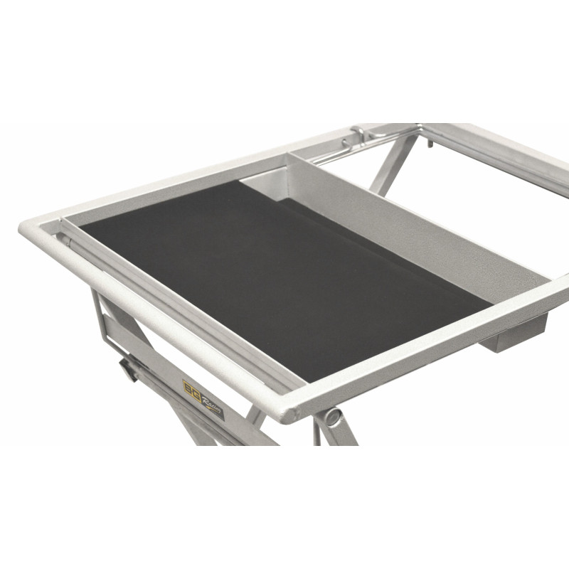 Mesa de servicio plegable, grisArray