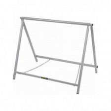 Quadro de cavalete de 24 polegadas cinzento