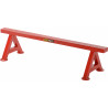 Quadro de cavalete de 7 polegadas vermelho