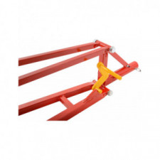 Macaco de elevação rápida para carrinhas de turismo vermelho 400Kg - GT2i Portugal